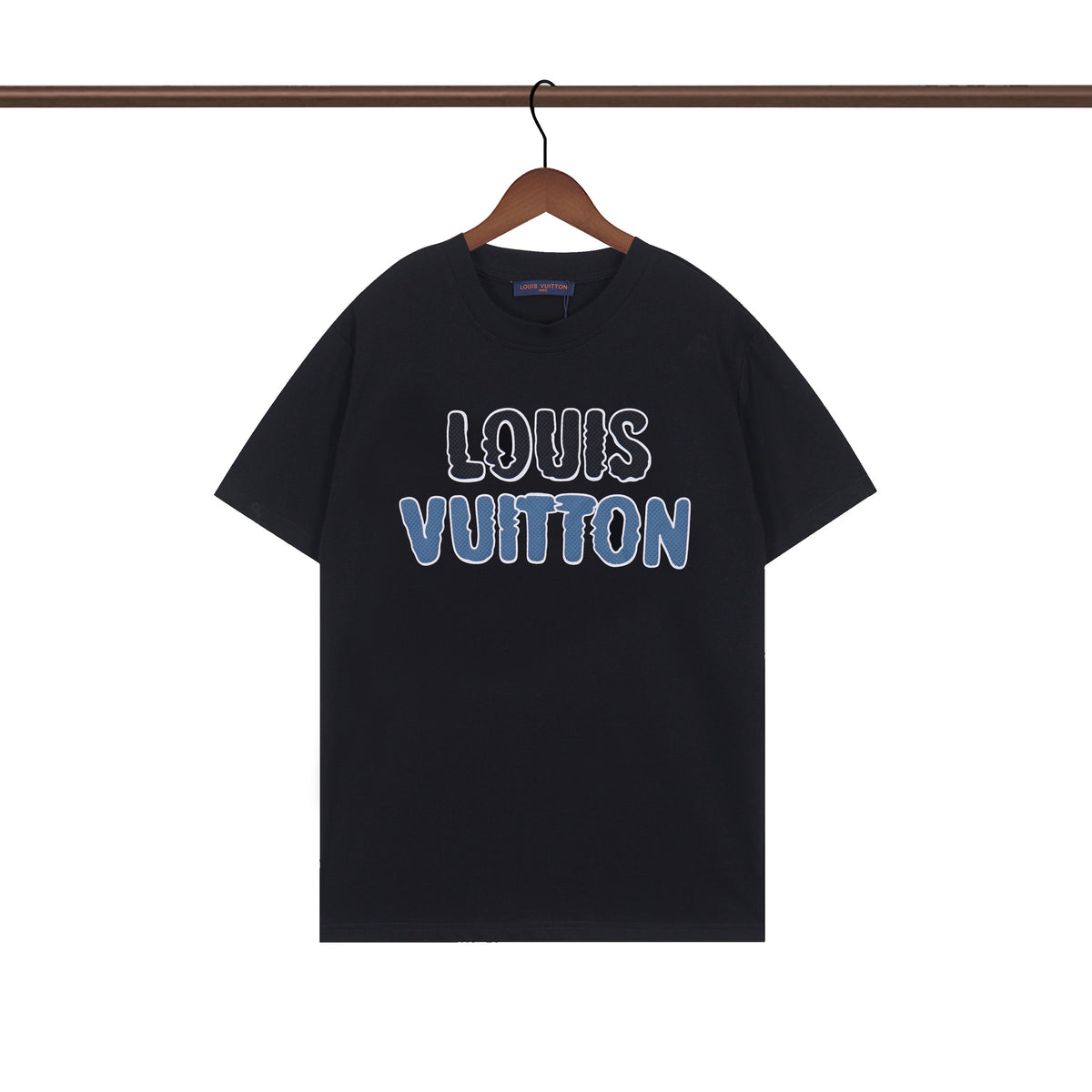 Schlichtes T-Shirt mit Buchstabenaufdruck