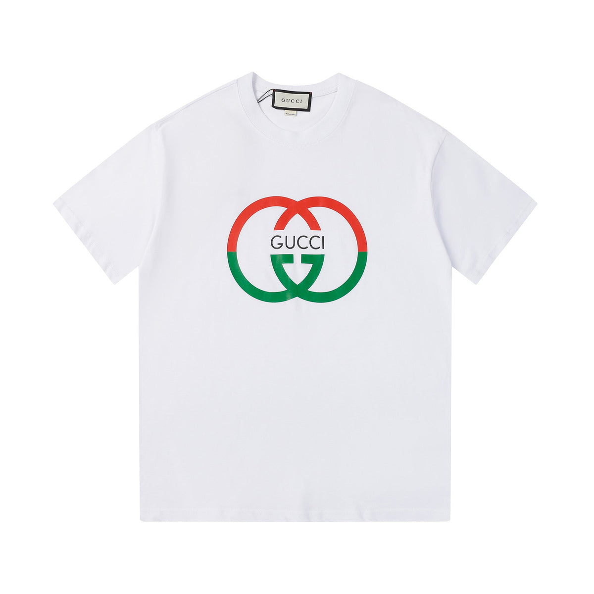 T-Shirt mit doppeltem Kreisdruck