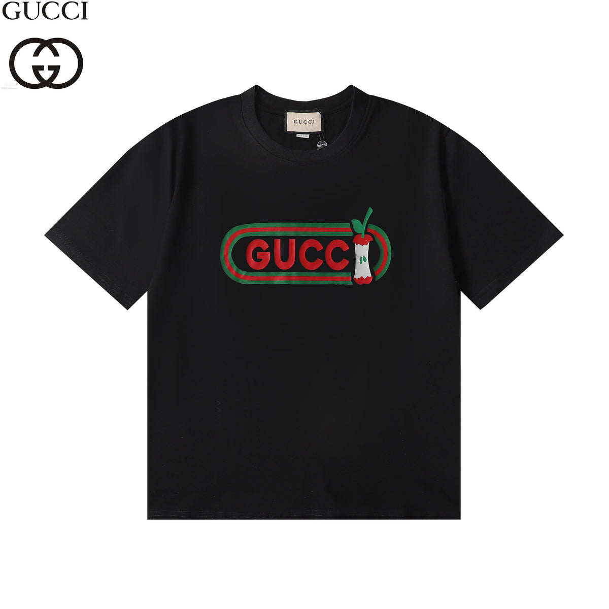 Kreatives Apple-Print-T-Shirt
