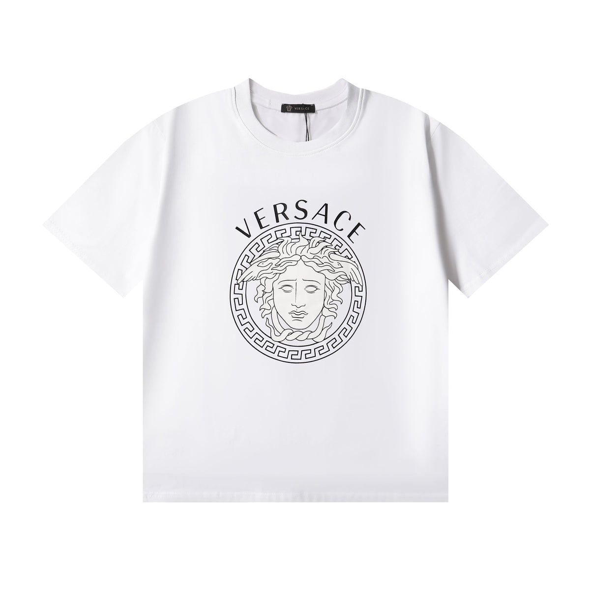 T-Shirt mit Medusa-Print