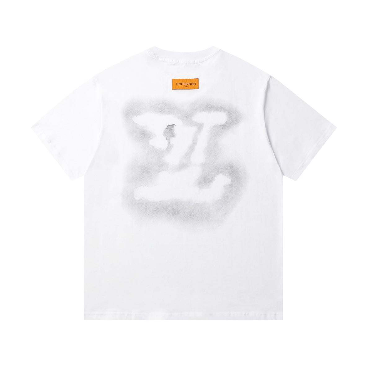 Leinen-gefärbtes bedrucktes T-Shirt