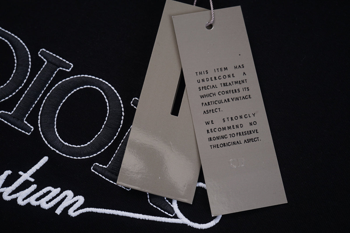 Vintage bedrucktes Baumwoll-T-Shirt