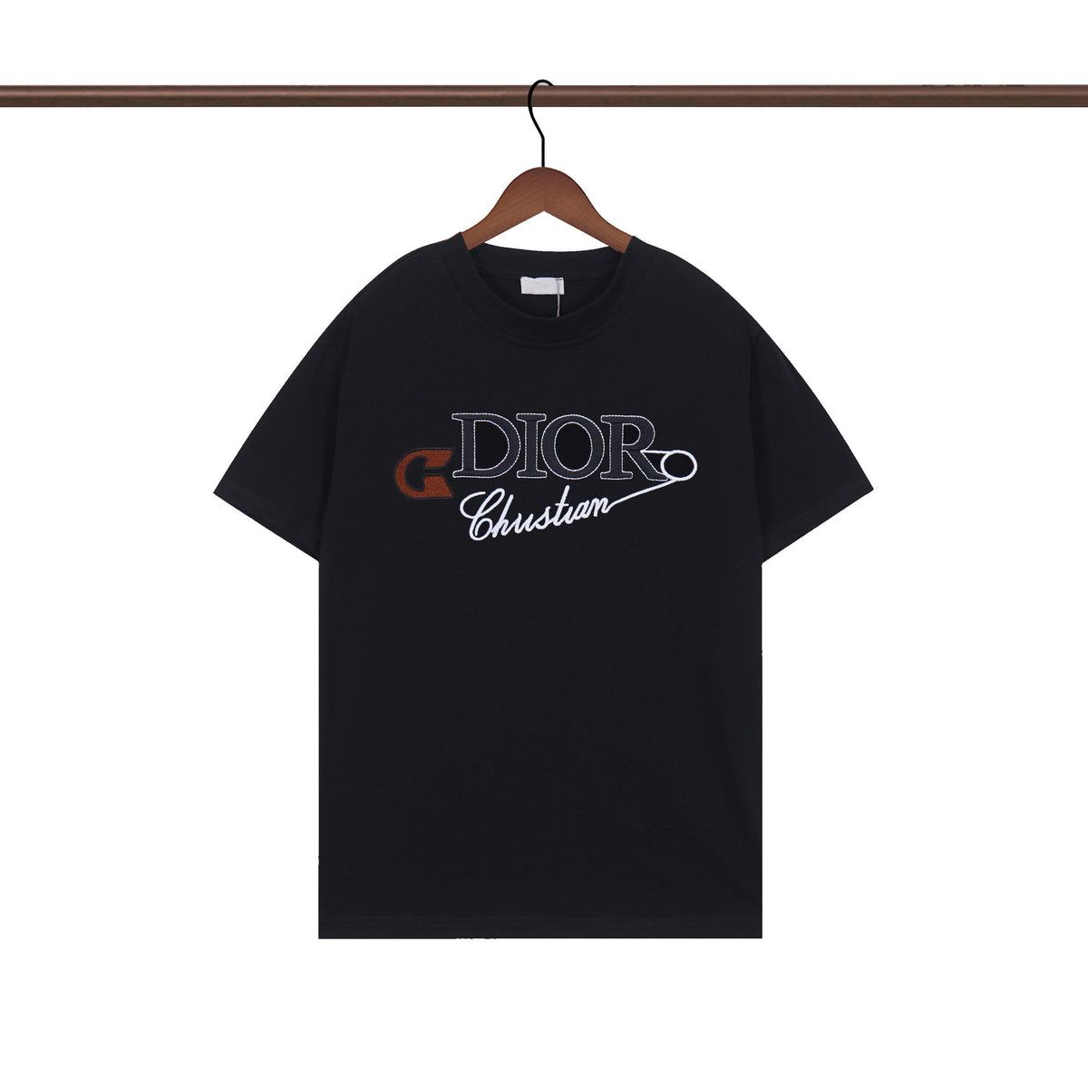 Vintage bedrucktes Baumwoll-T-Shirt
