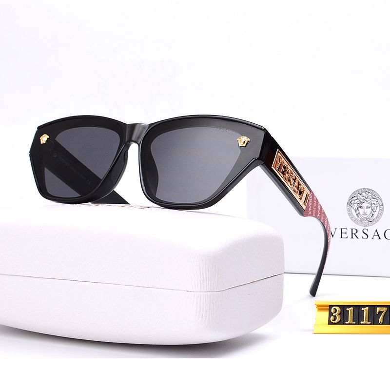 Mode-Brief-Gravur-Rahmen-Outdoor-Sonnenbrille