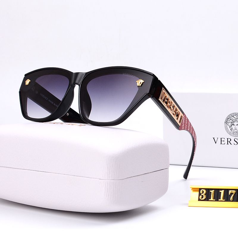 Mode-Brief-Gravur-Rahmen-Outdoor-Sonnenbrille