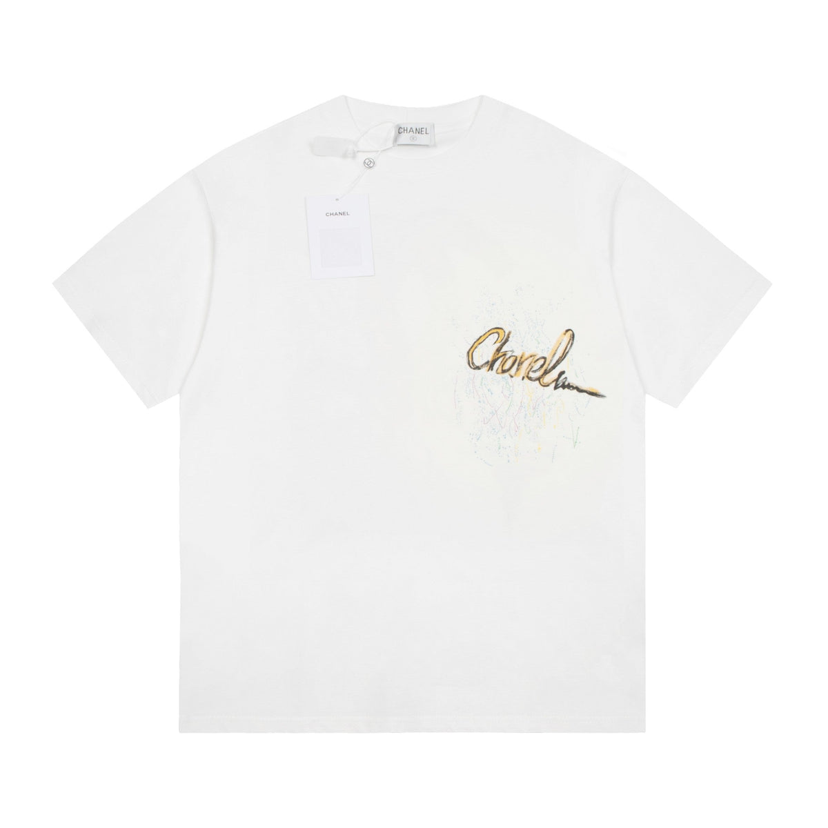 Handbemaltes, sprühbemaltes T-Shirt