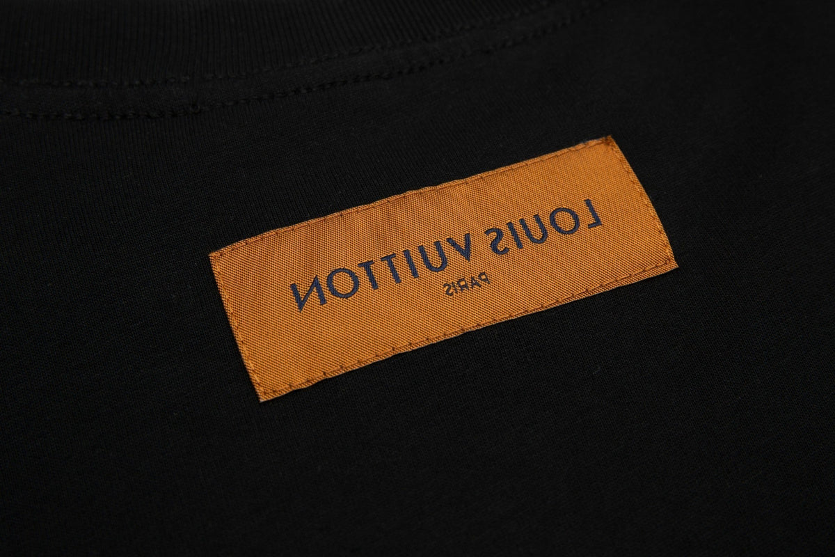 Bedrucktes Baumwoll-T-Shirt mit Cartoon-Motiv