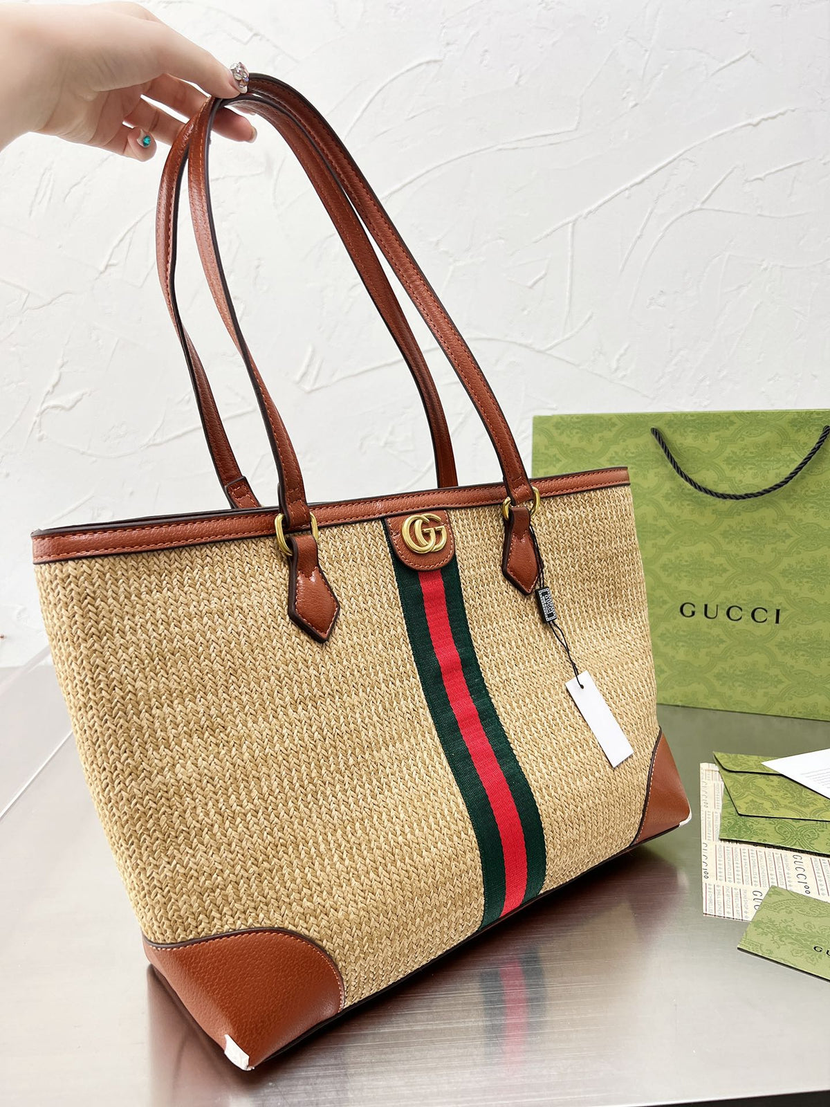Ophidia Series Braided Tote