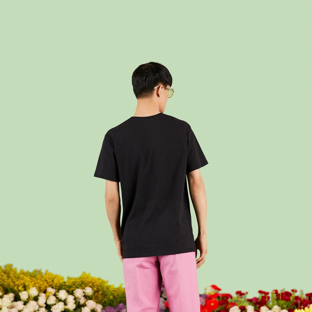 Klassisches T-Shirt mit Aufdruck
