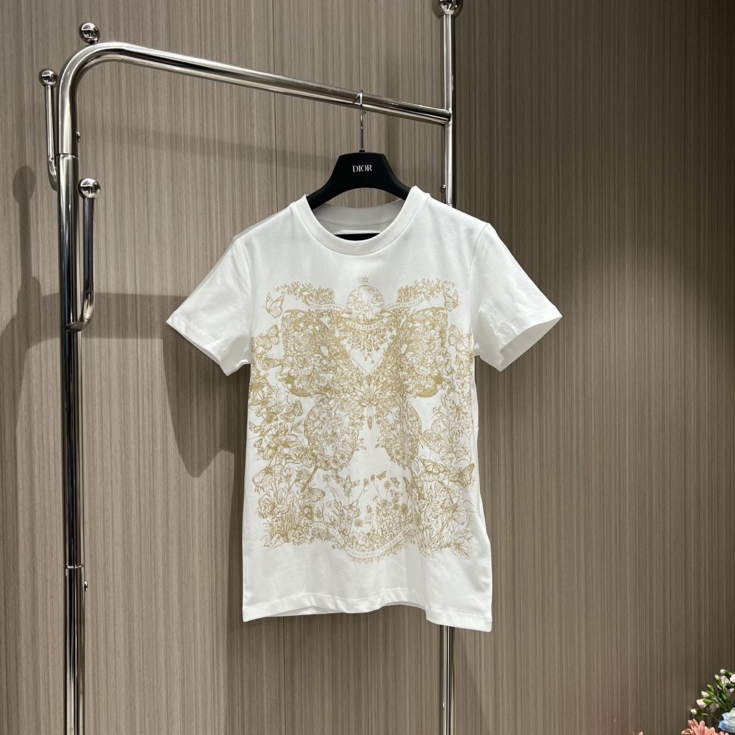 Butterfly Around the World Damen T-Shirt mit Motiv
