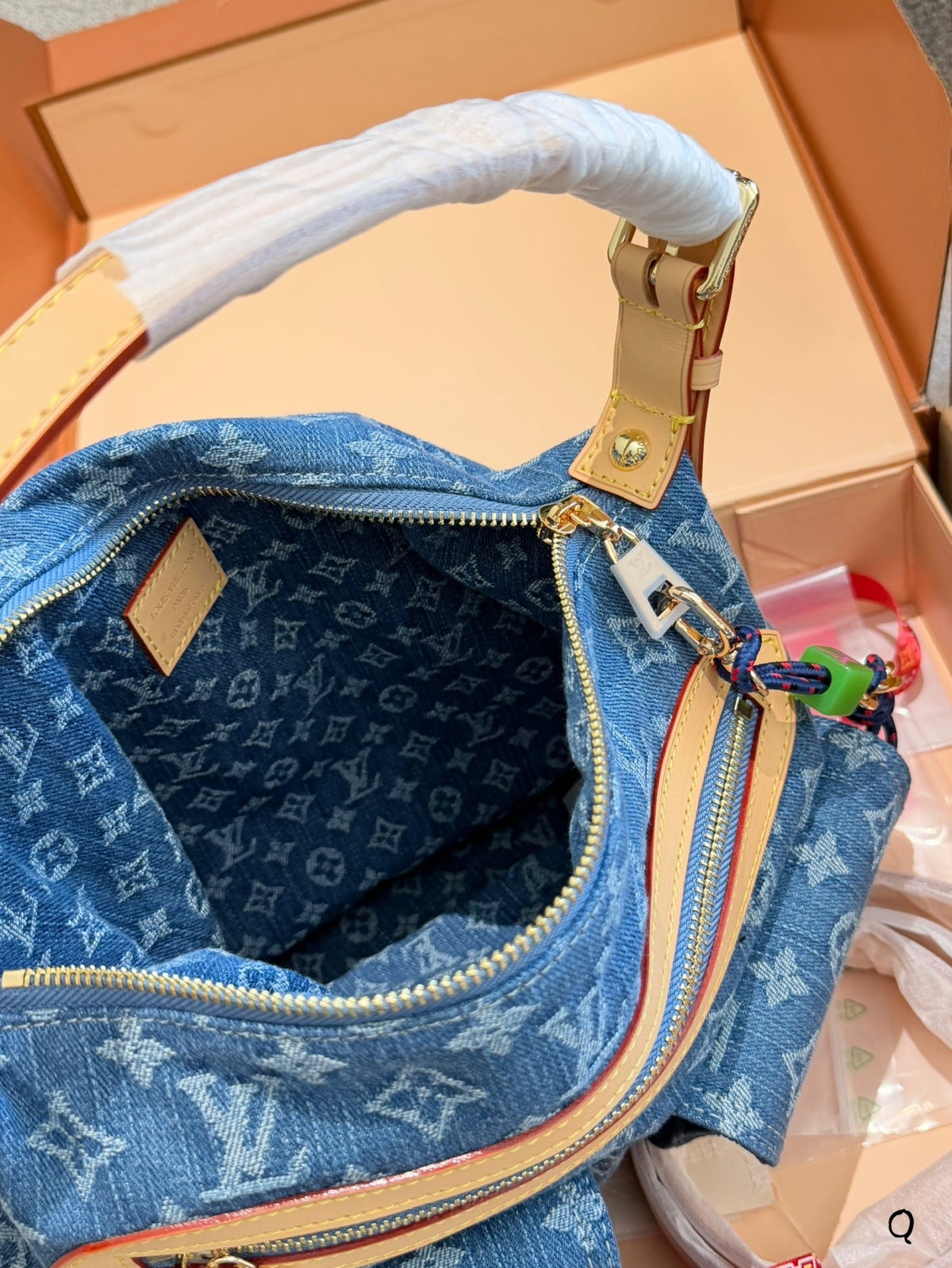 Vintage Denim Baggy Shoulder Bag đź’™
