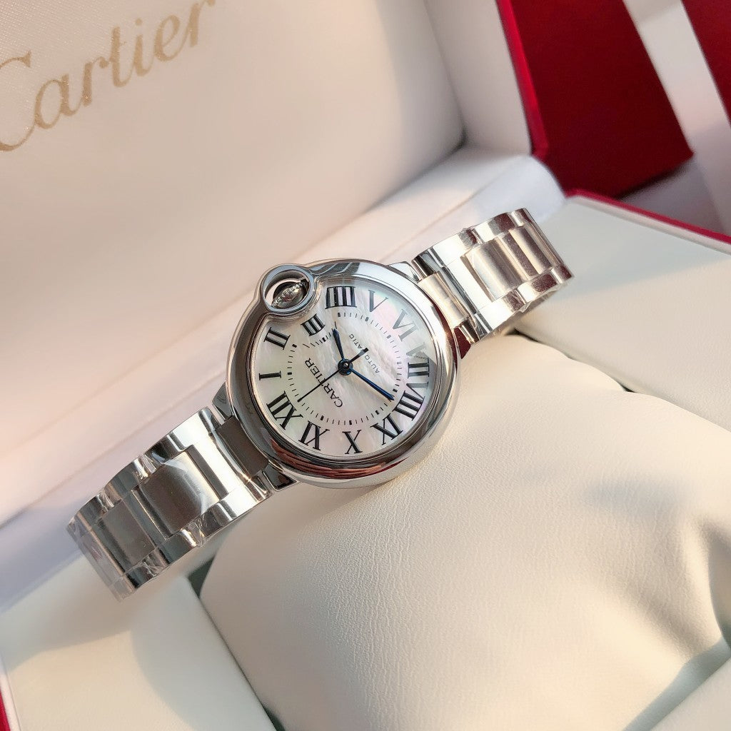 Steel Mechanical Watch 11 Style Options Crystal Marker Design Elegant Luxury Look