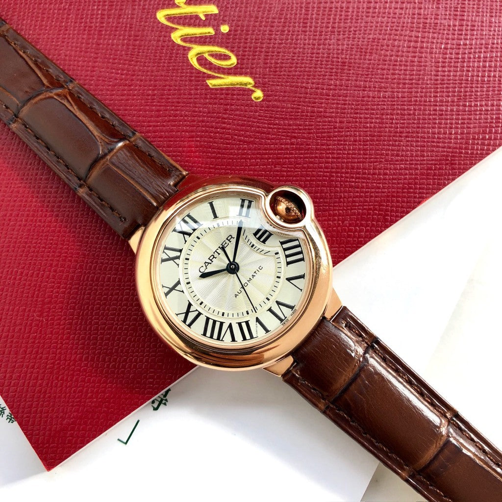 Premium Stainless Steel Mechanical Watch 10 Style Options Crystal Marker Design Elegant Luxury Look