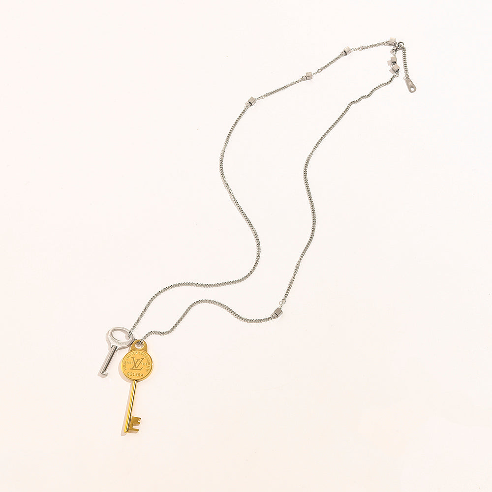 Keys Sweater Necklace