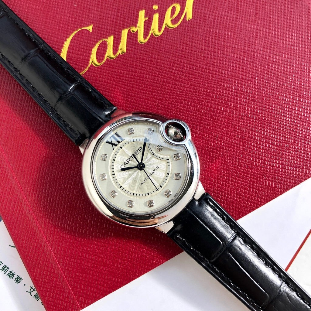 Premium Stainless Steel Mechanical Watch 10 Style Options Crystal Marker Design Elegant Luxury Look