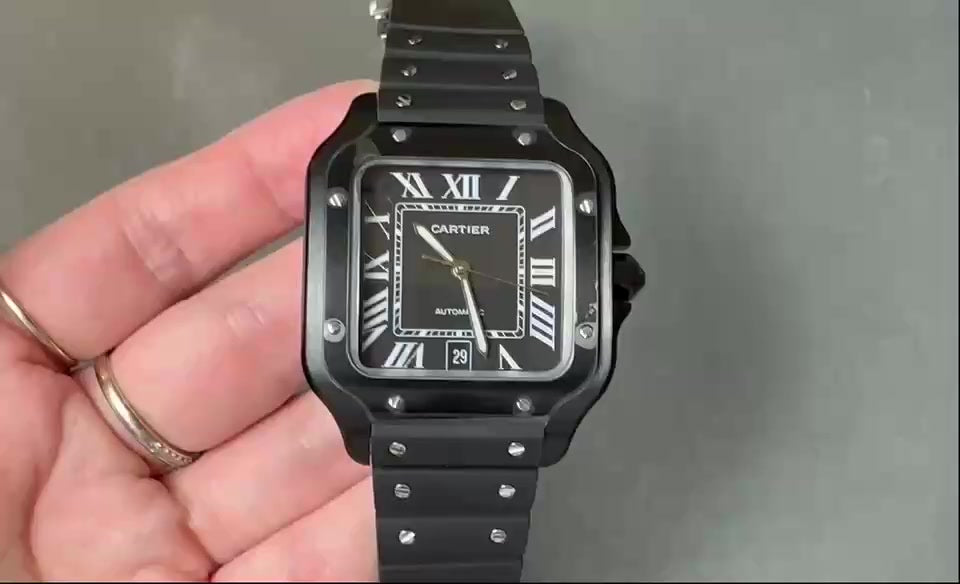 Steel Mechanical Watch 18 Style Options Classic Square Roman Numeral Design Luxury Look
