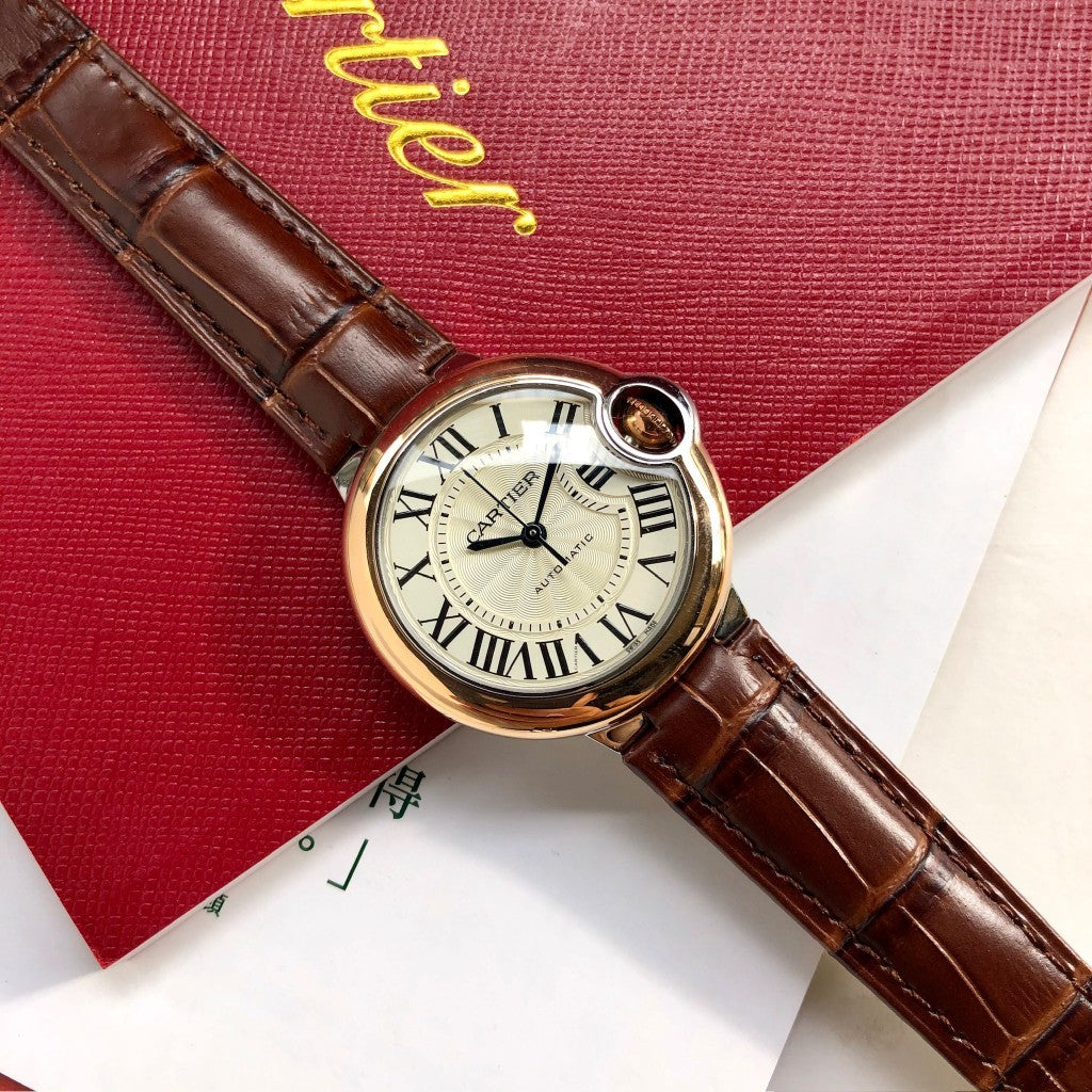 Premium Stainless Steel Mechanical Watch 10 Style Options Crystal Marker Design Elegant Luxury Look
