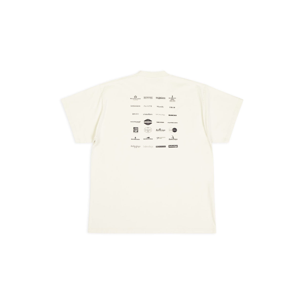 Oversized-T-Shirt mit Buchstaben-Print (Sommer bevorzugt)