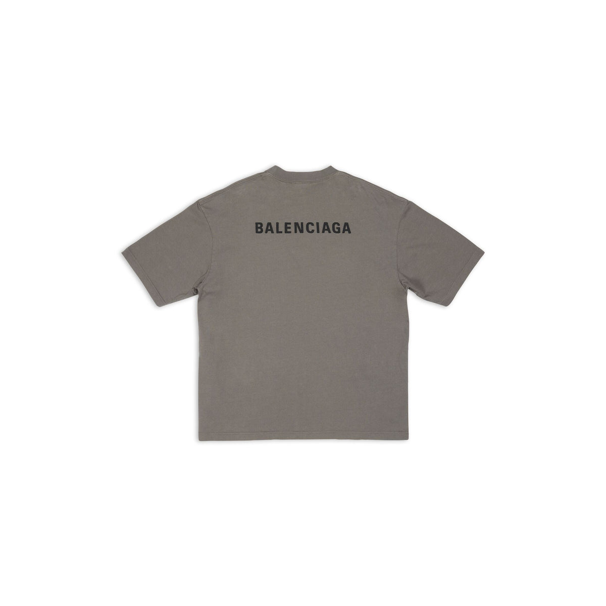 HERREN RÜCKEN-T-SHIRT MEDIUM FIT IN GRAU