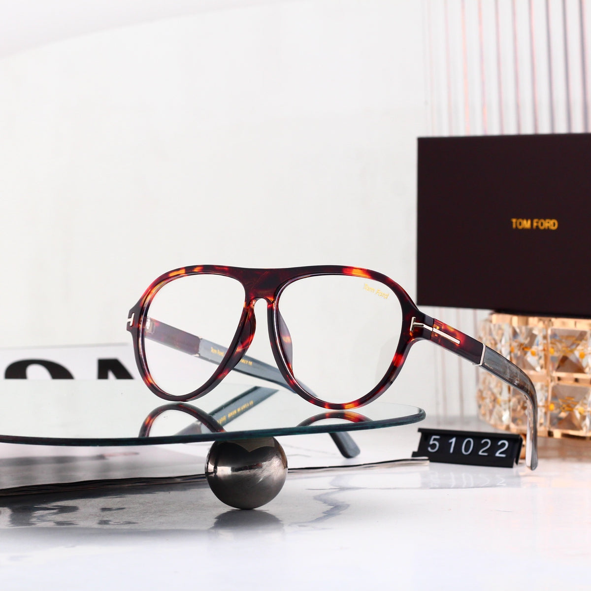 13 Color Classic Pilot Optical Eyeglasses - 51022