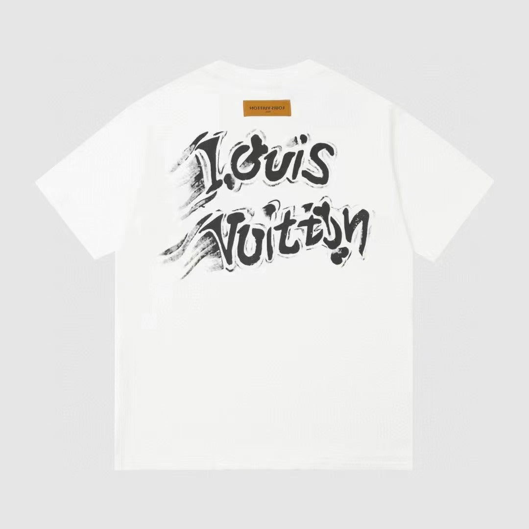 Schatten-Print T-Shirt