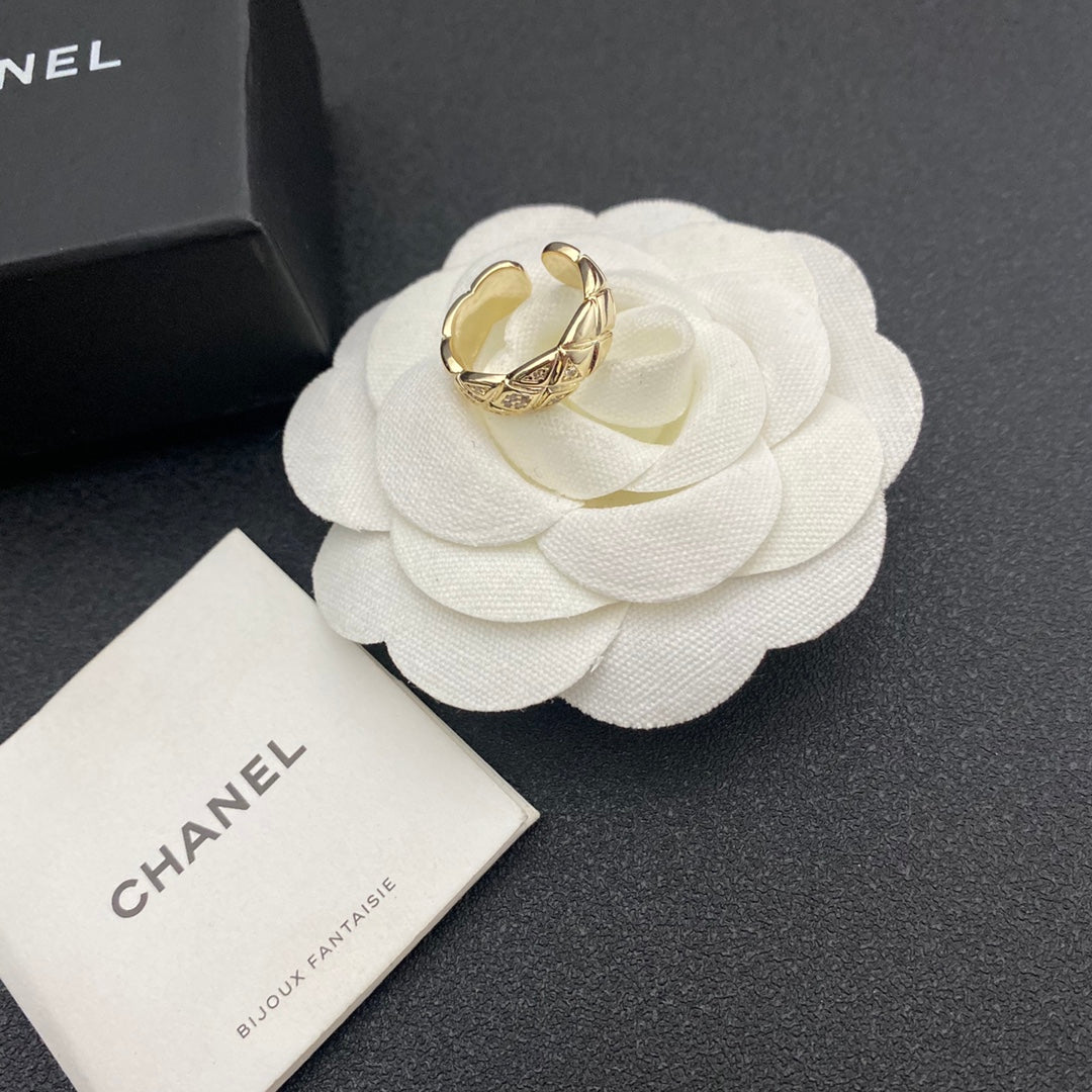 Rhombus Diamant Offener Ring