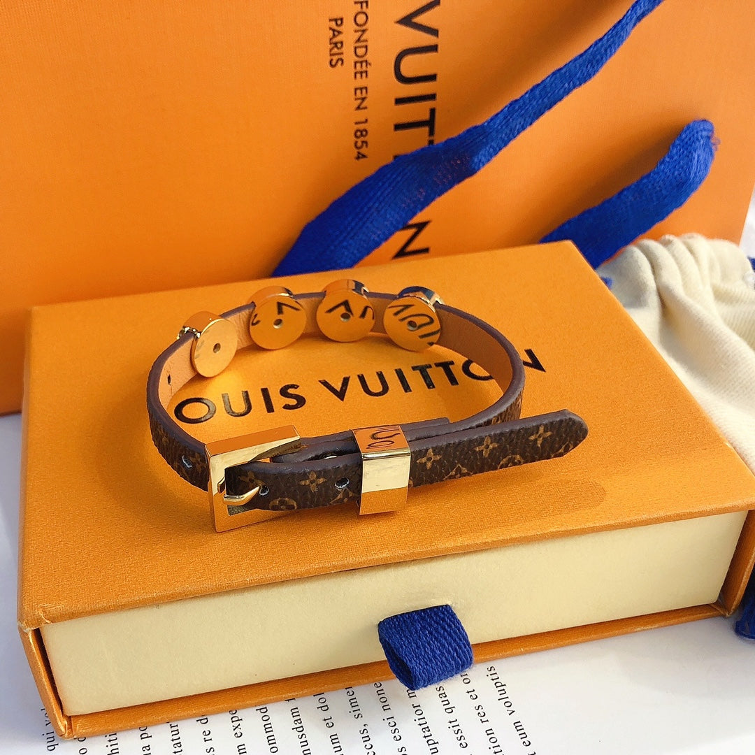 Klassisches Lederarmband