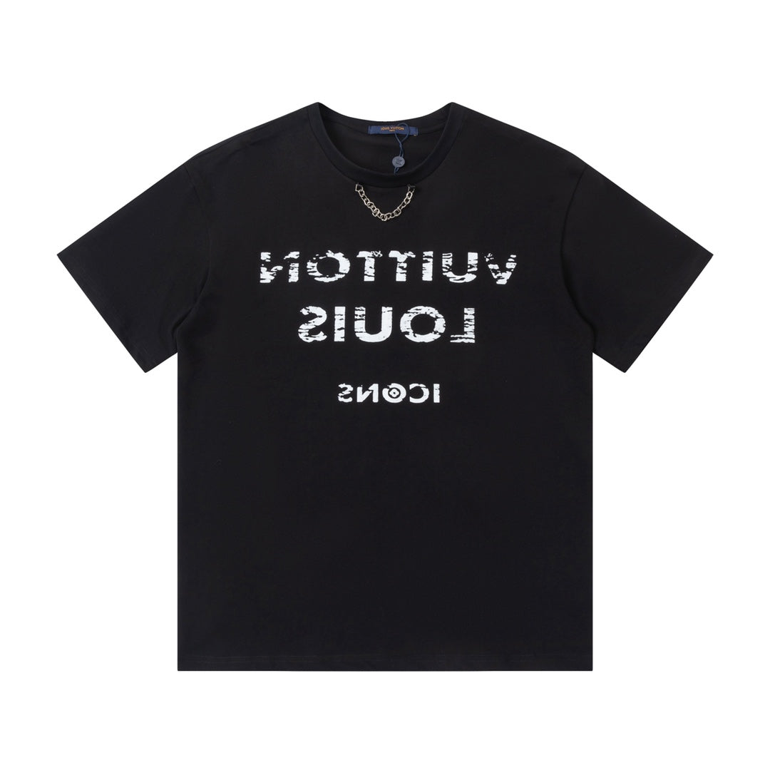Metallic-Ketten-T-Shirt