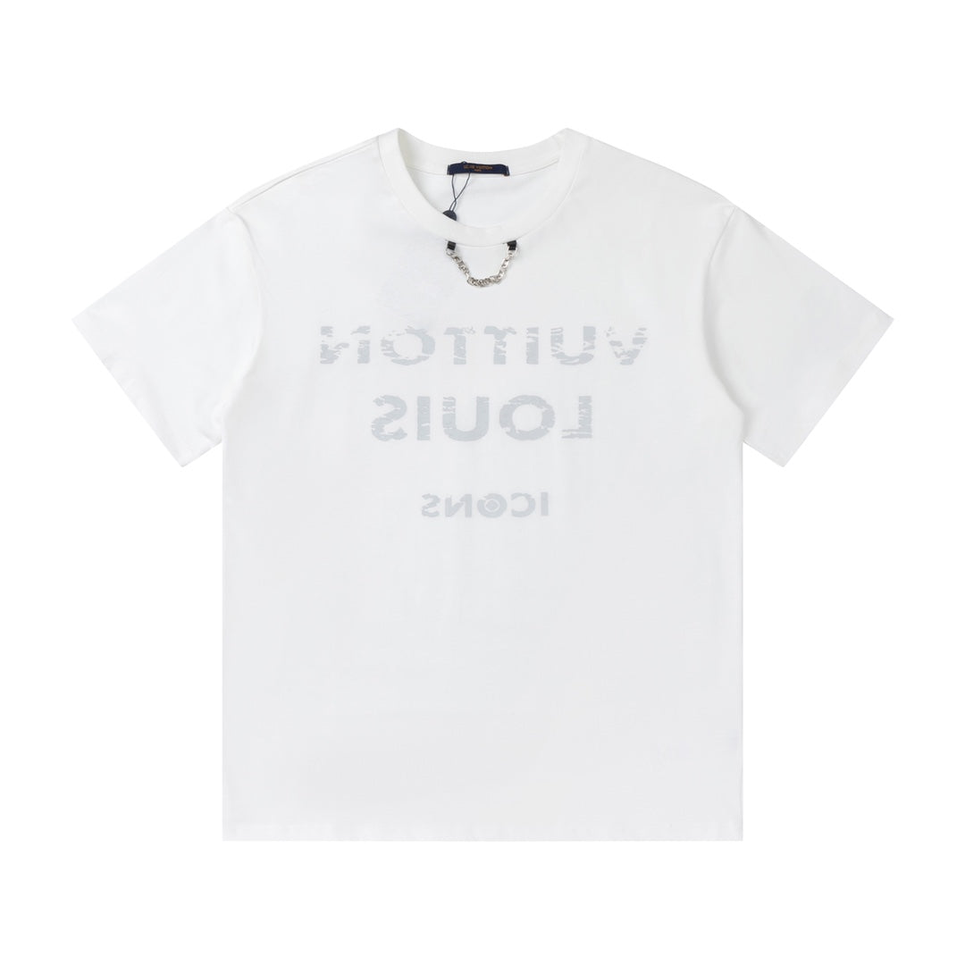 Metallic-Ketten-T-Shirt