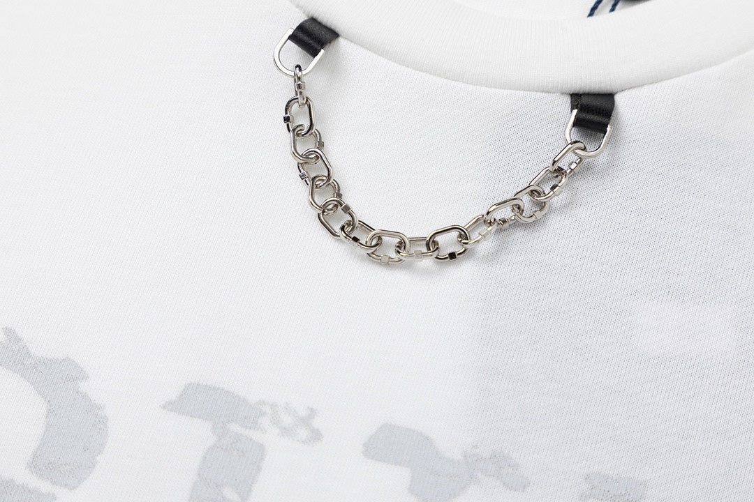 Metallic-Ketten-T-Shirt