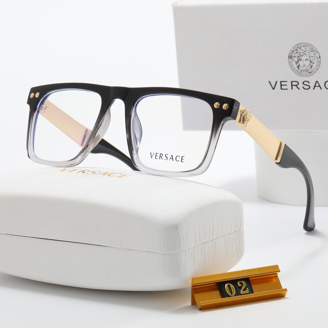 Mode-Metall-Medusa-Rahmenbrille