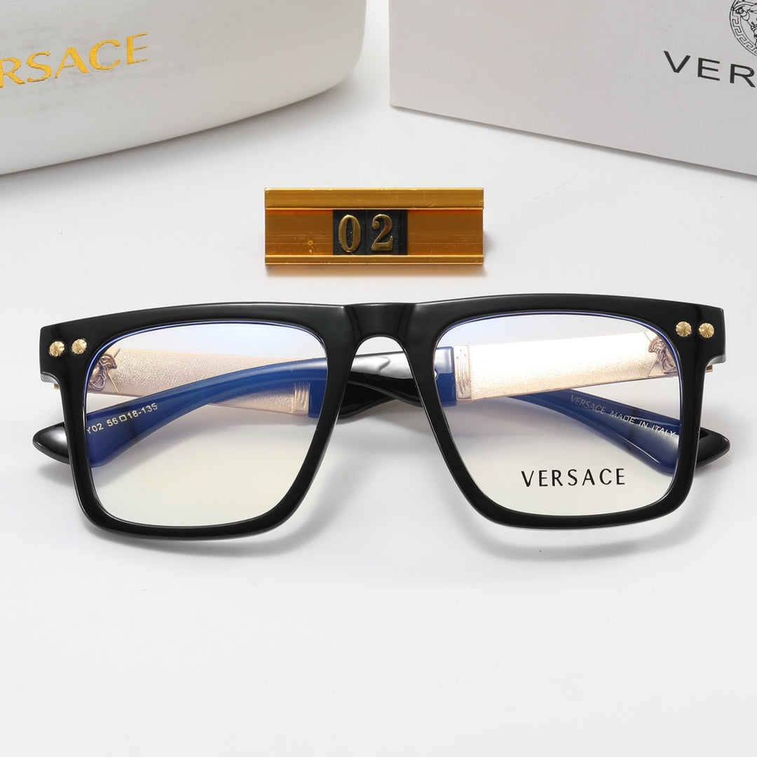 Mode-Metall-Medusa-Rahmenbrille