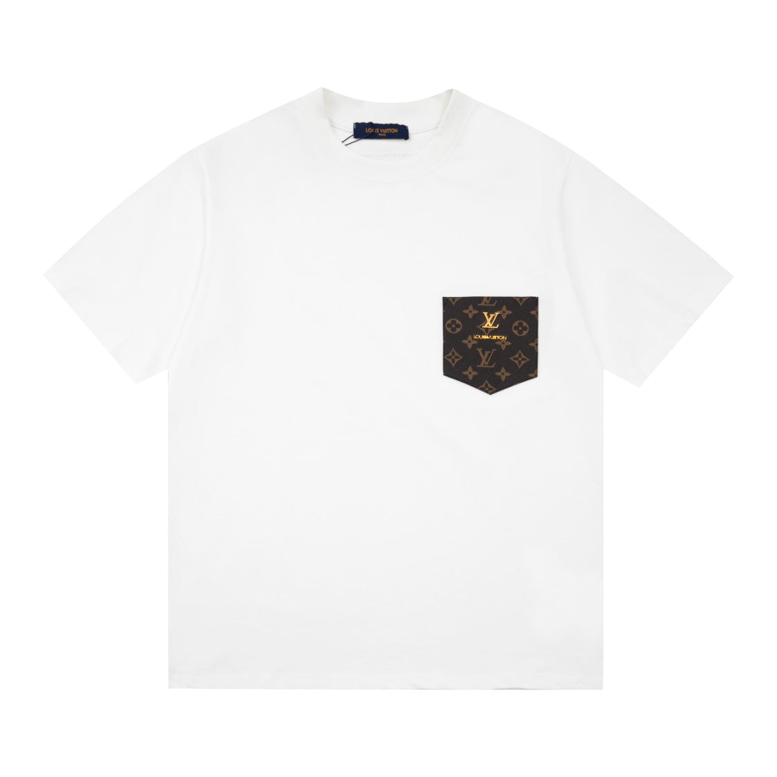 Leder-Tasche Einfaches T-Shirt