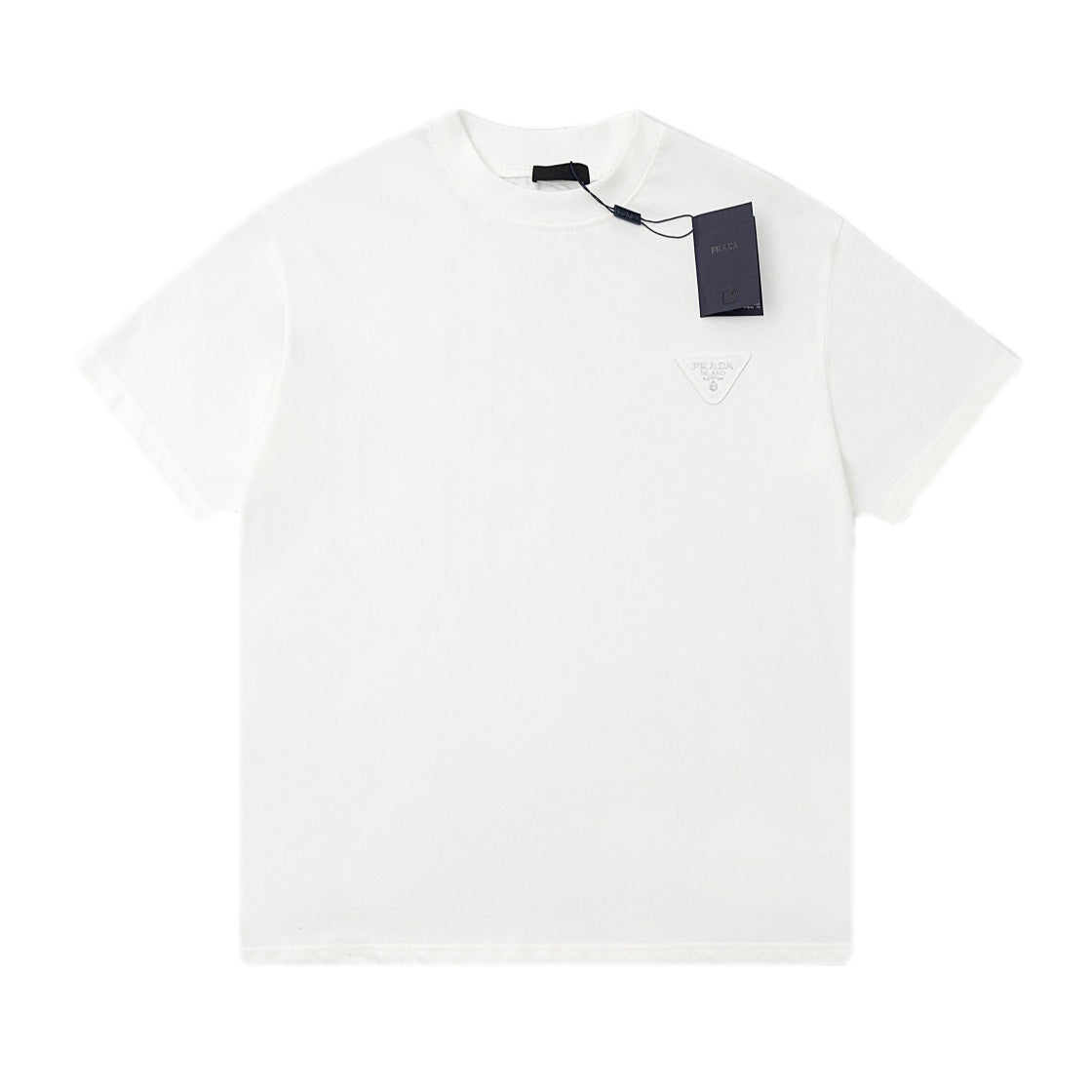 T-Shirt mit Dreiecksprint