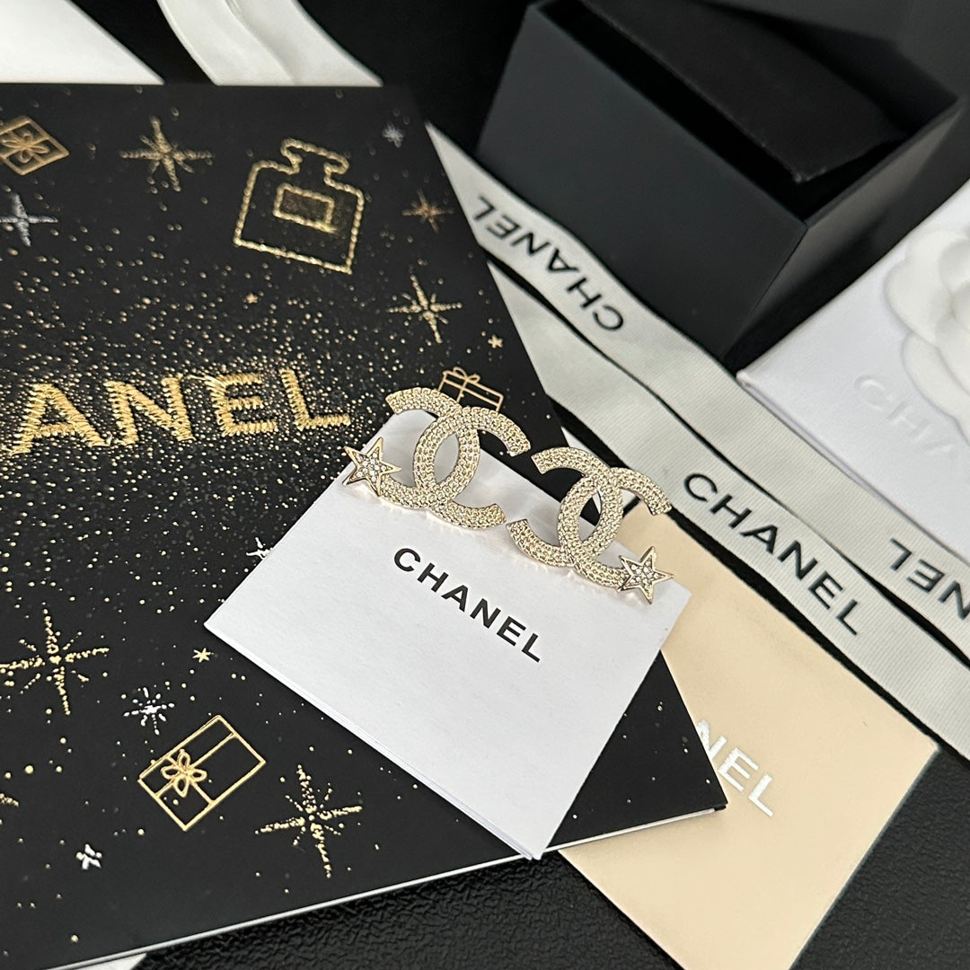 Fashion Star Logo Ohrringe