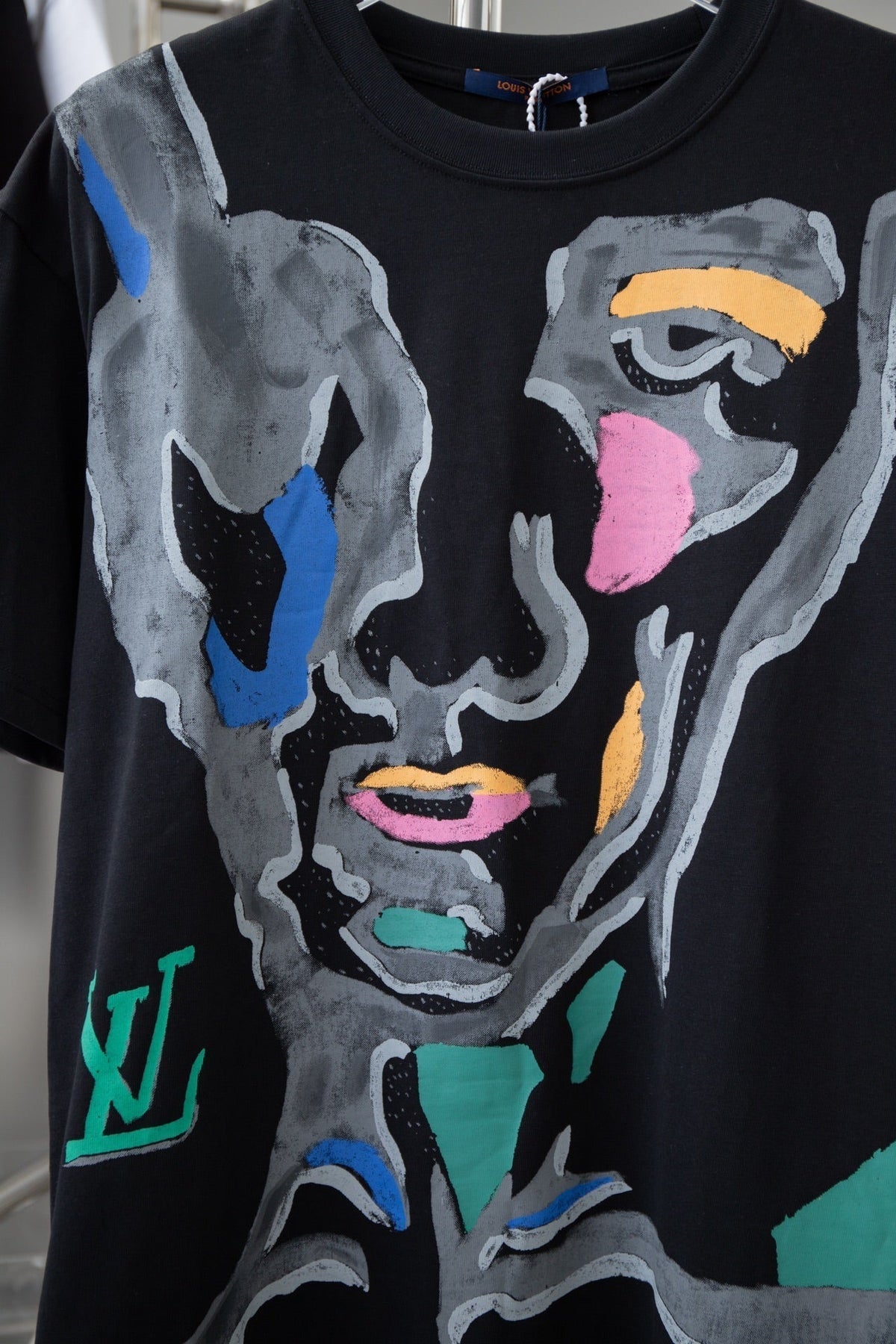 T-Shirt mit Gesichtsdruck