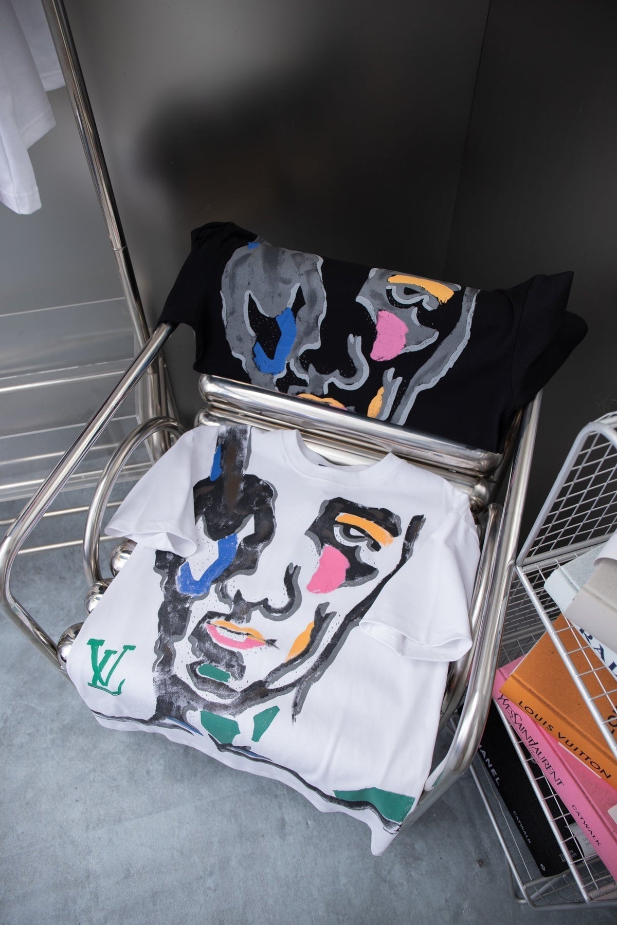 T-Shirt mit Gesichtsdruck