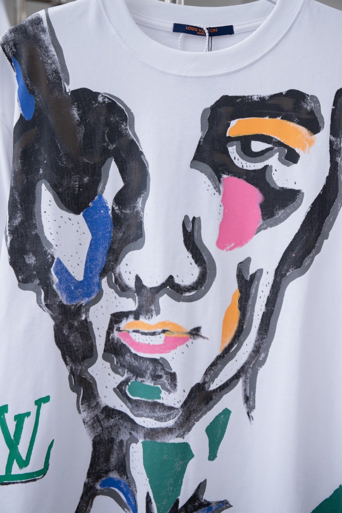 T-Shirt mit Gesichtsdruck