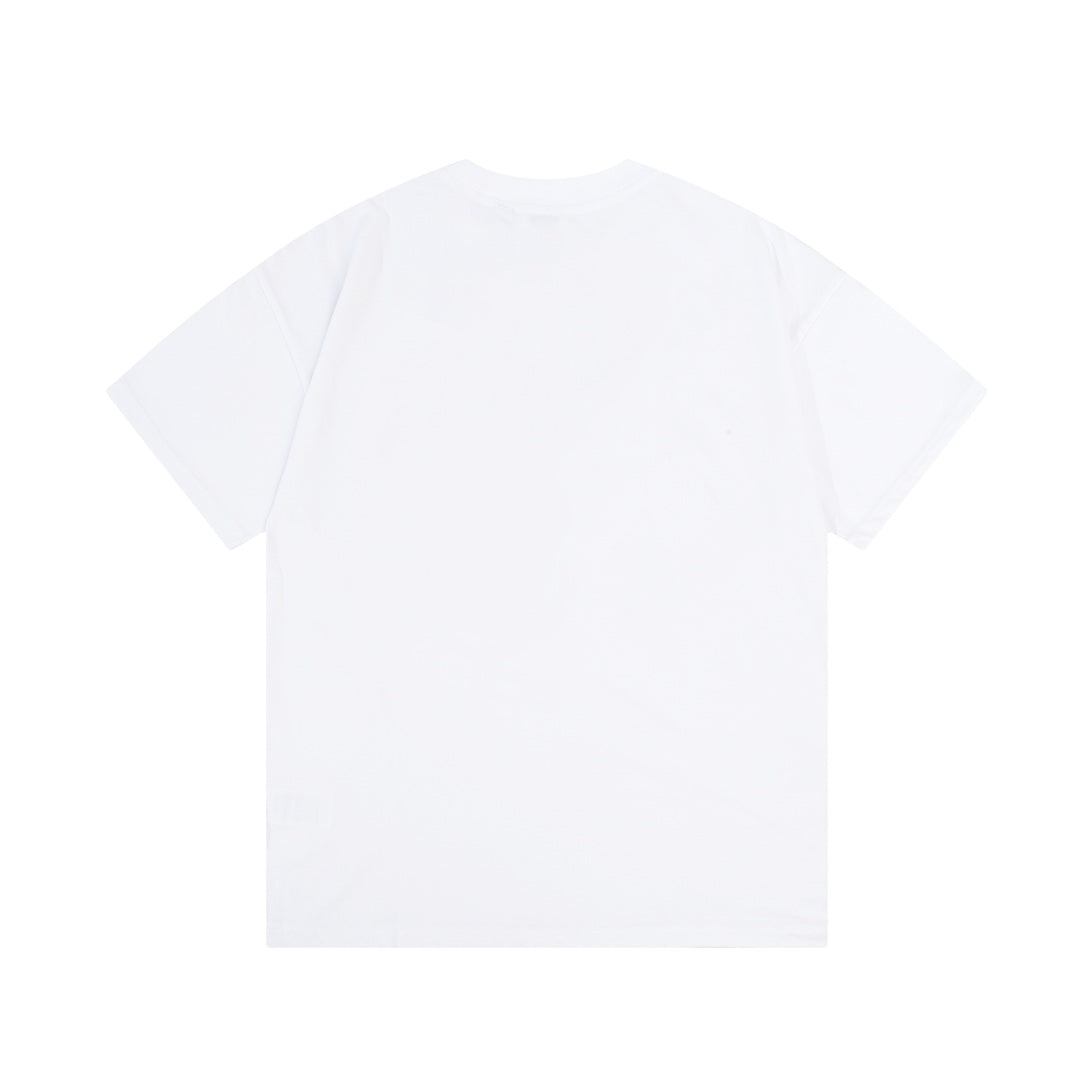 T-Shirt mit halb gedrucktem Logo