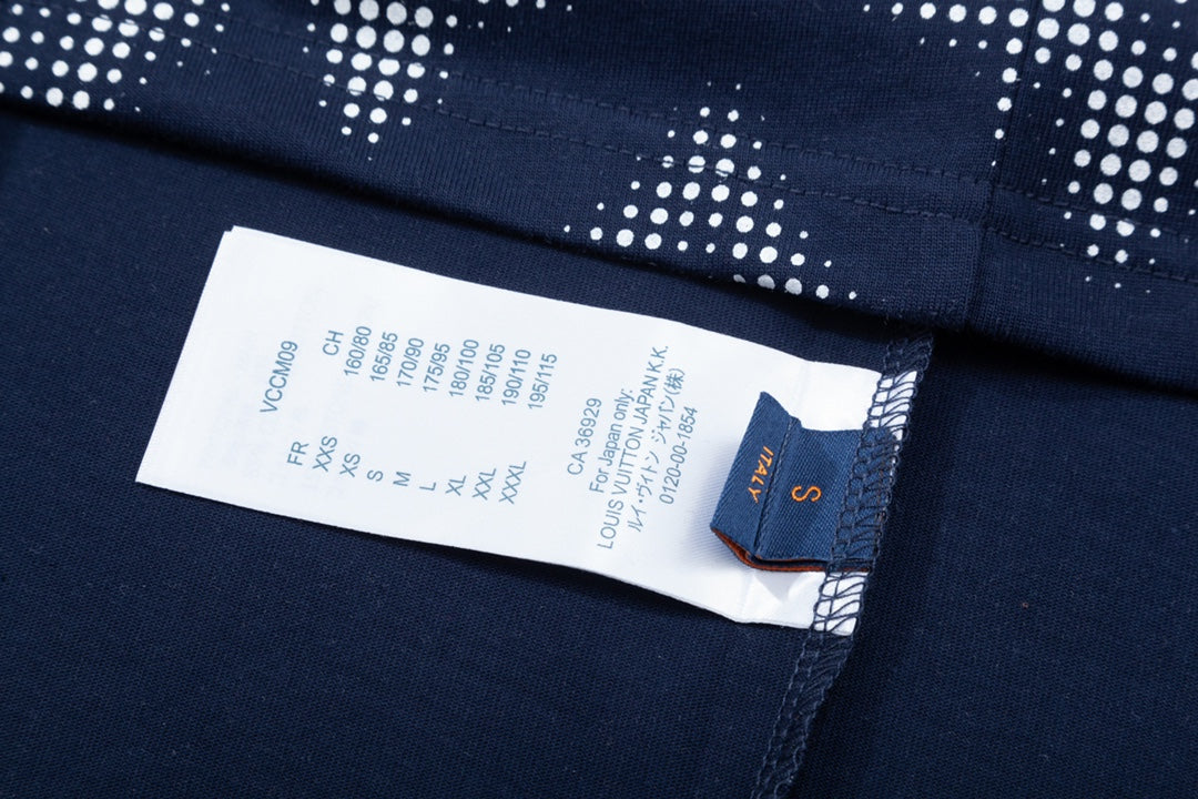 T-Shirt mit Retro-Monogramm-Print