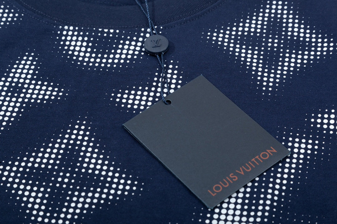 T-Shirt mit Retro-Monogramm-Print