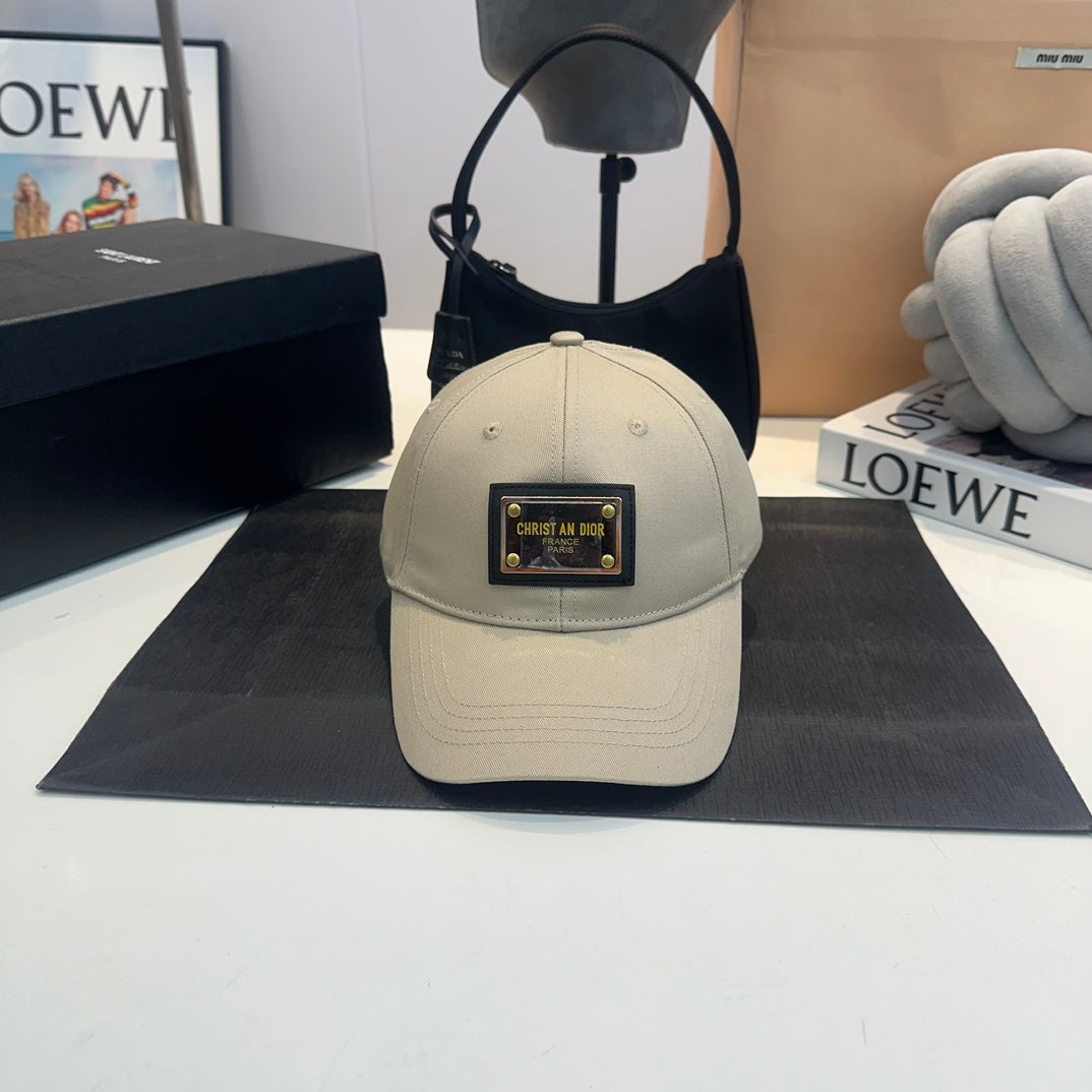 Unisex Baseball Cap mit Namensschild