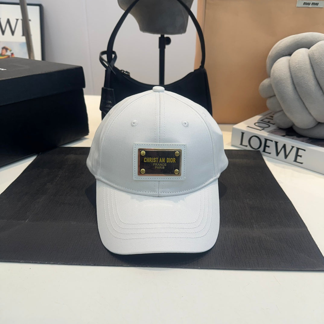 Unisex Baseball Cap mit Namensschild