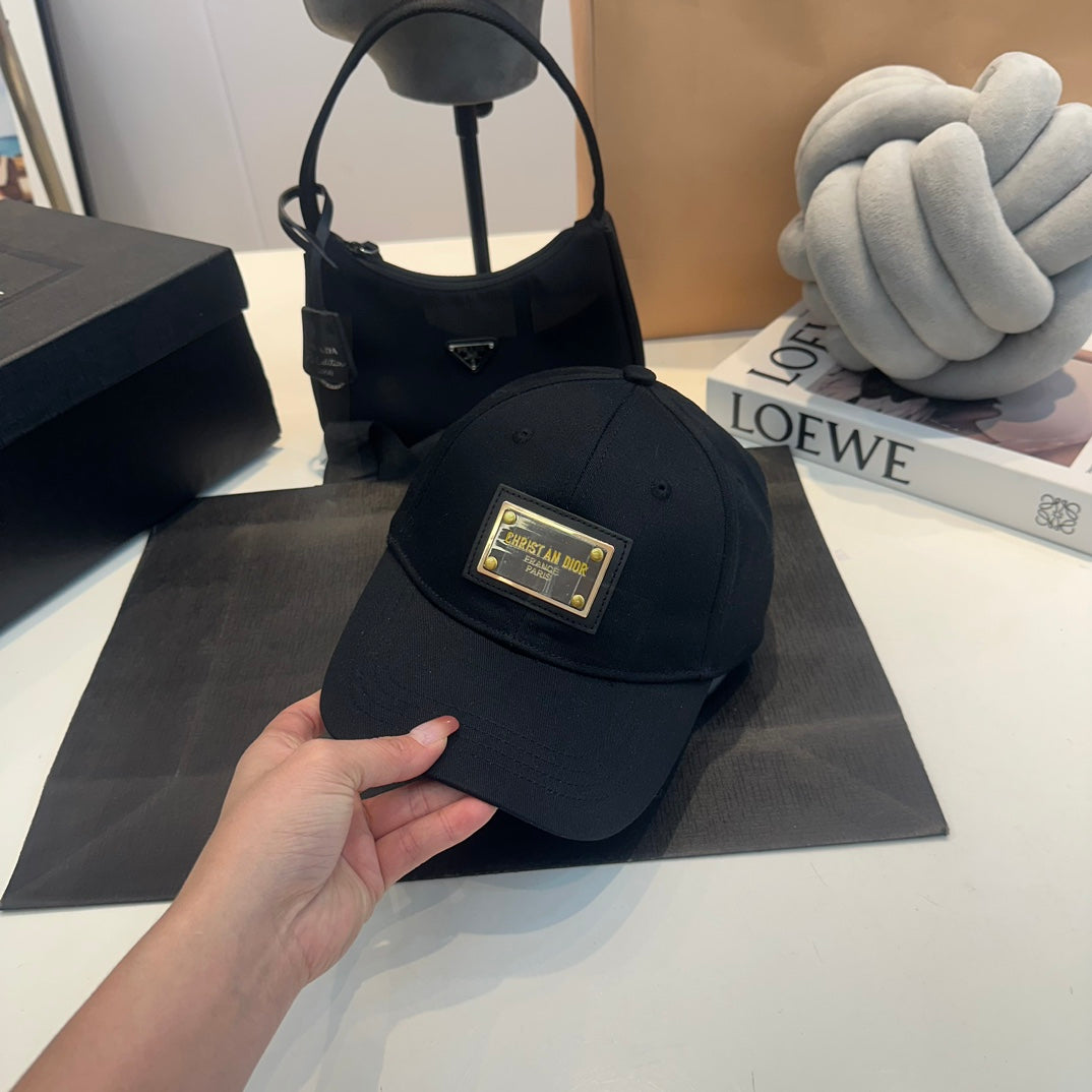 Unisex Baseball Cap mit Namensschild