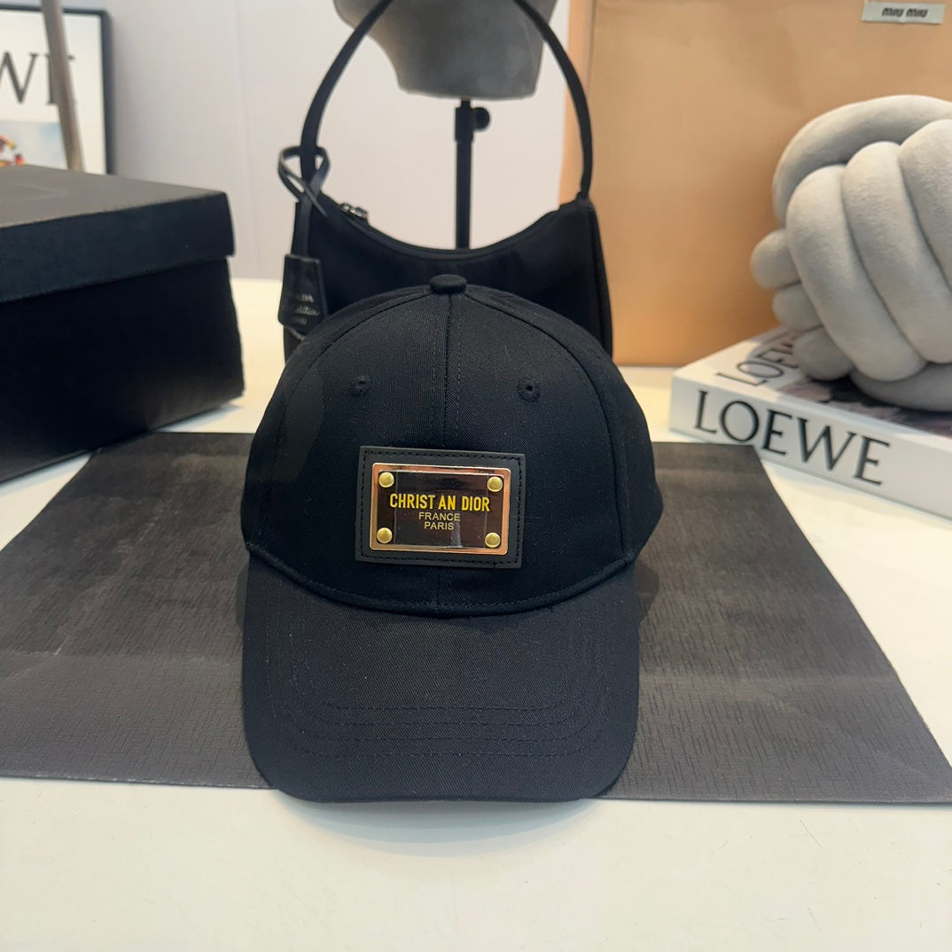 Unisex Baseball Cap mit Namensschild
