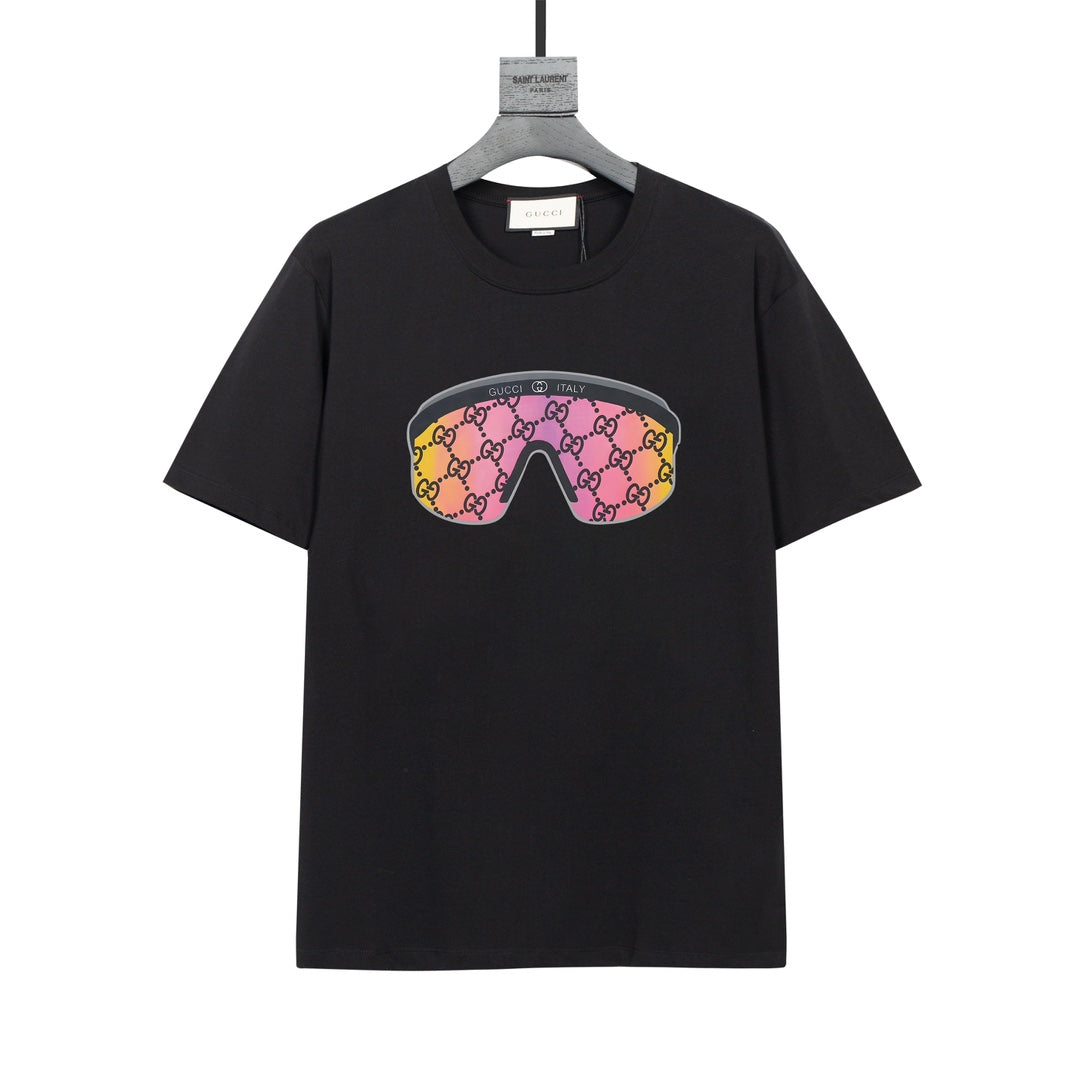 Bedrucktes Baumwoll-T-Shirt