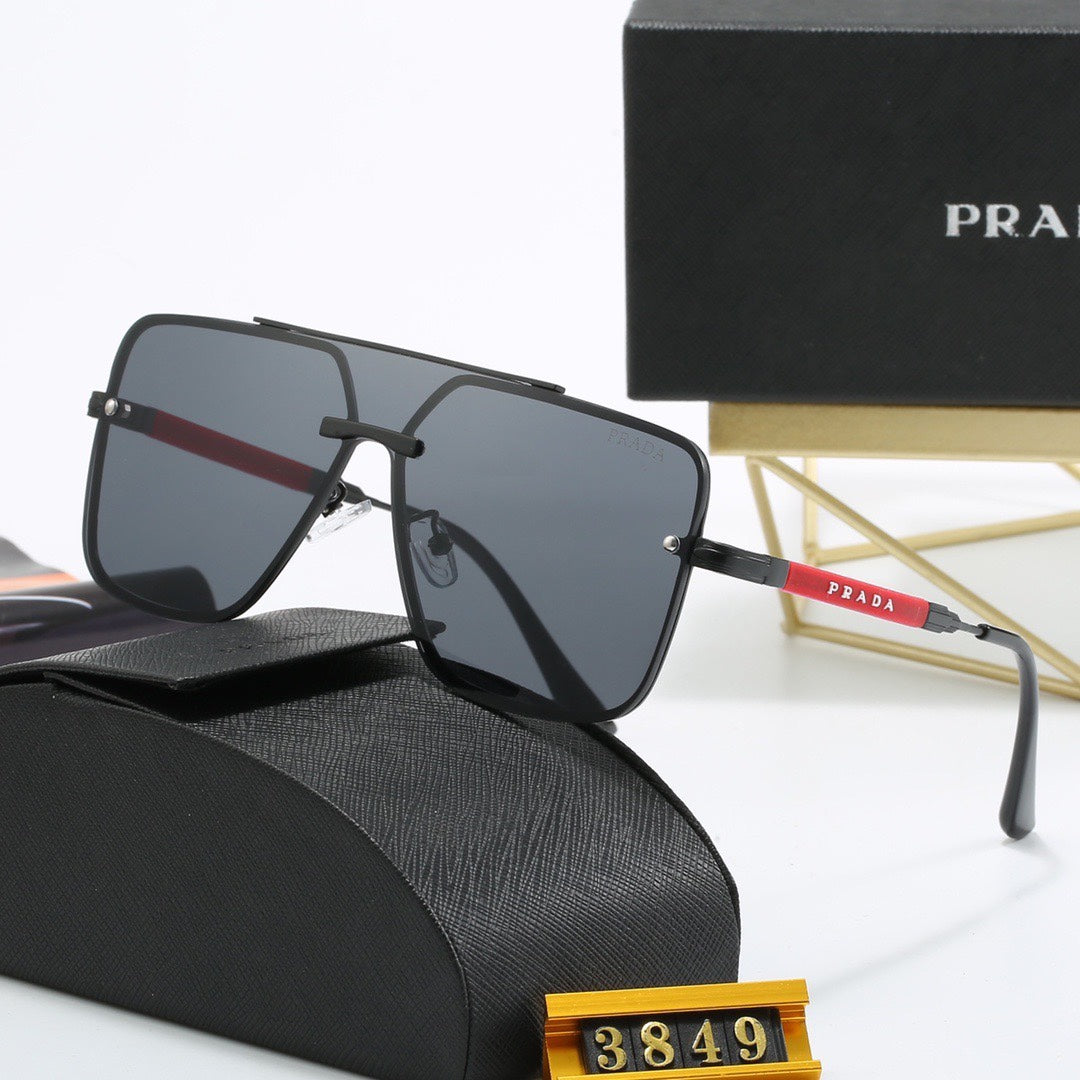 One Piece Coole Metallsonnenbrille