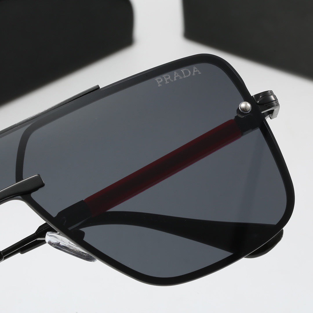 One Piece Coole Metallsonnenbrille