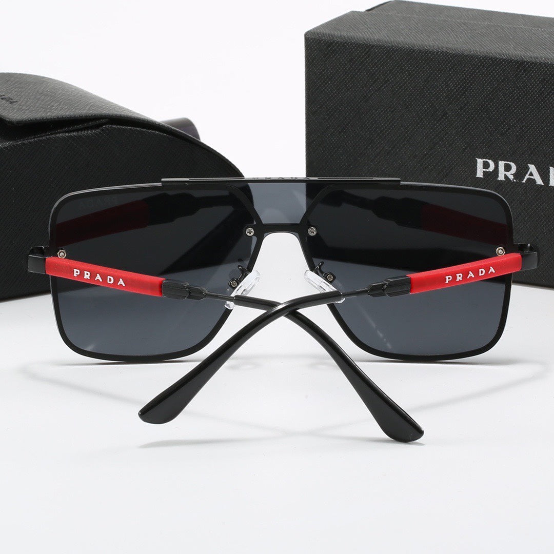 One Piece Coole Metallsonnenbrille