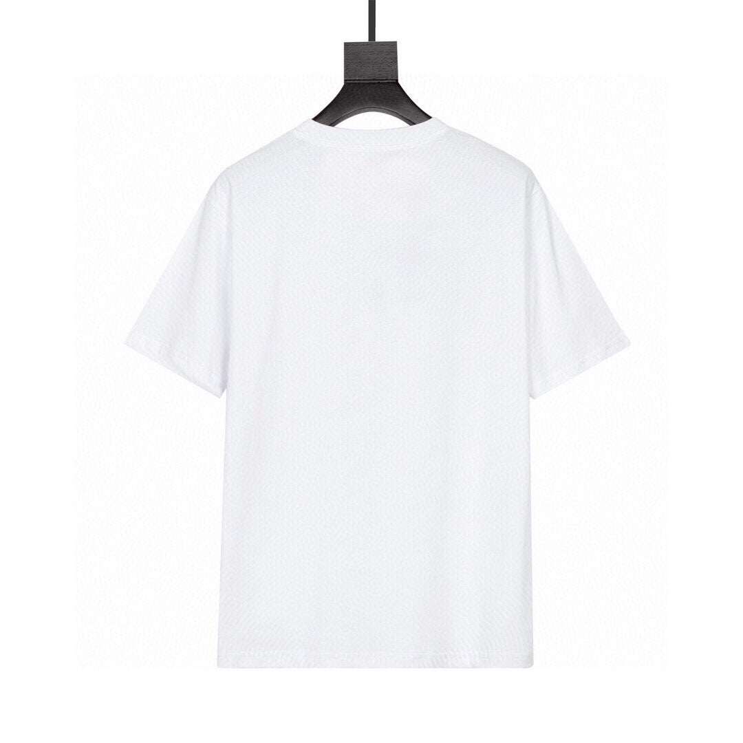 Besticktes Fleece-T-Shirt